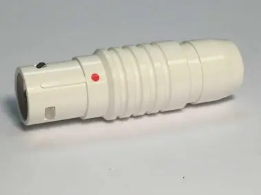 an FGY Straight Plug cable connector from the LEMO B series at Alpine Electronics