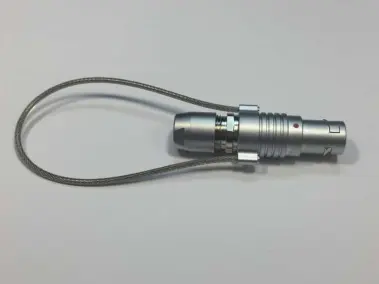 an FN Straight Plug from the B Series LEMO Cable Connectors at Alpine Electronics