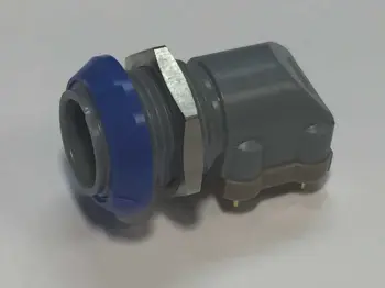 REDEL P SeriesElbow Receptacle with two nuts for printed circuit